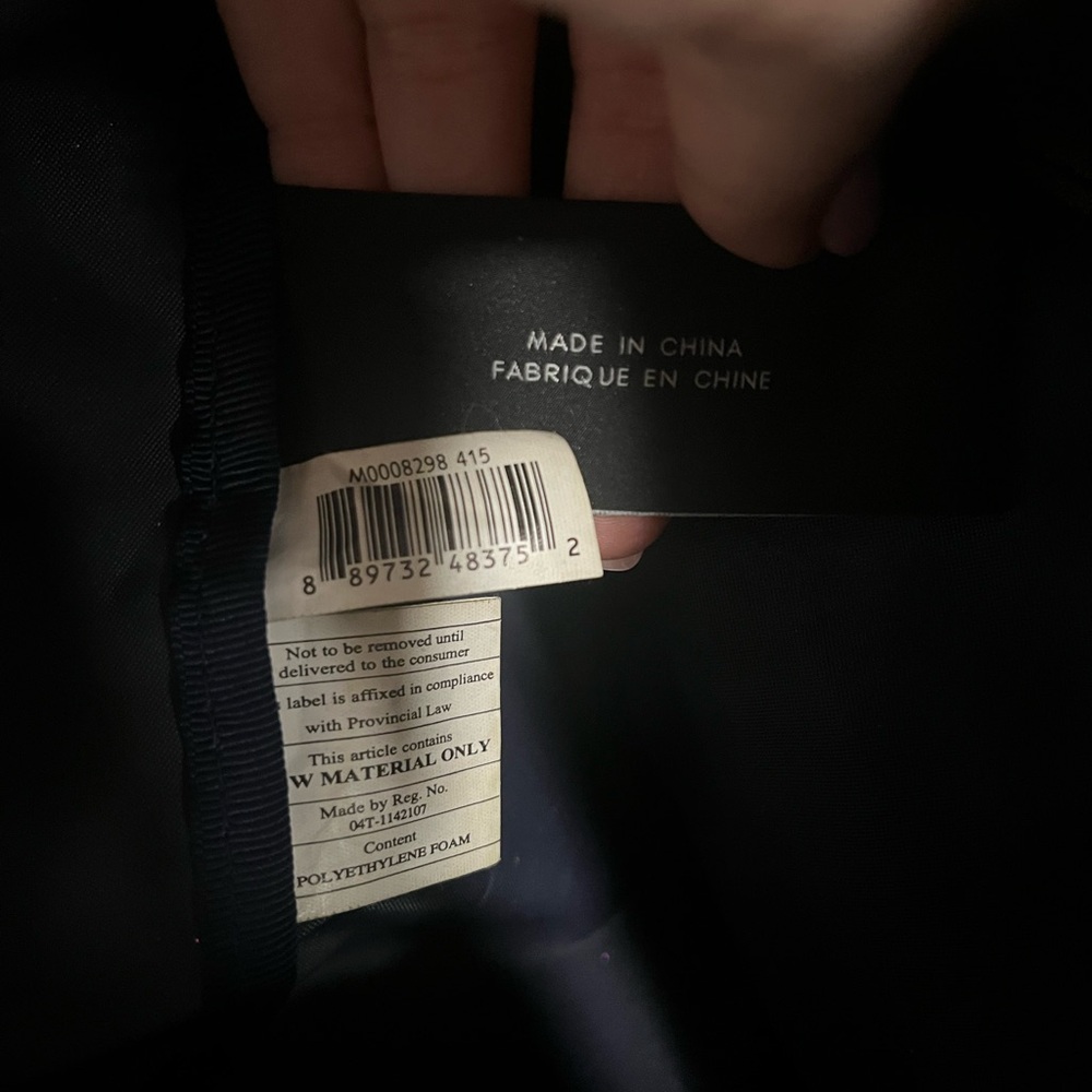 Marc Jacobs Navy Mini Backpack - Picture 3 of 6
